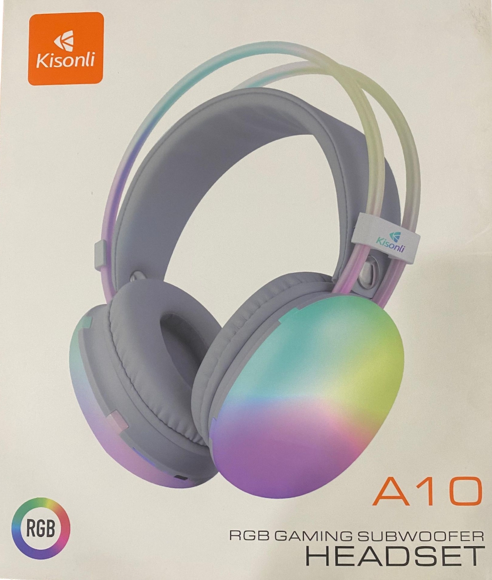 đ§ Kisonli A10 RGB Gaming Subwoofer Headset